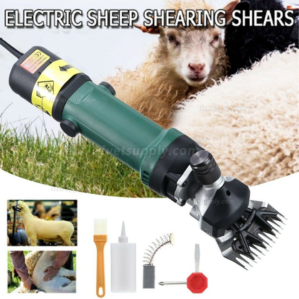 Electric Sheep Goat Clipper Groomer Shears Shearing Animal Machine 1300W